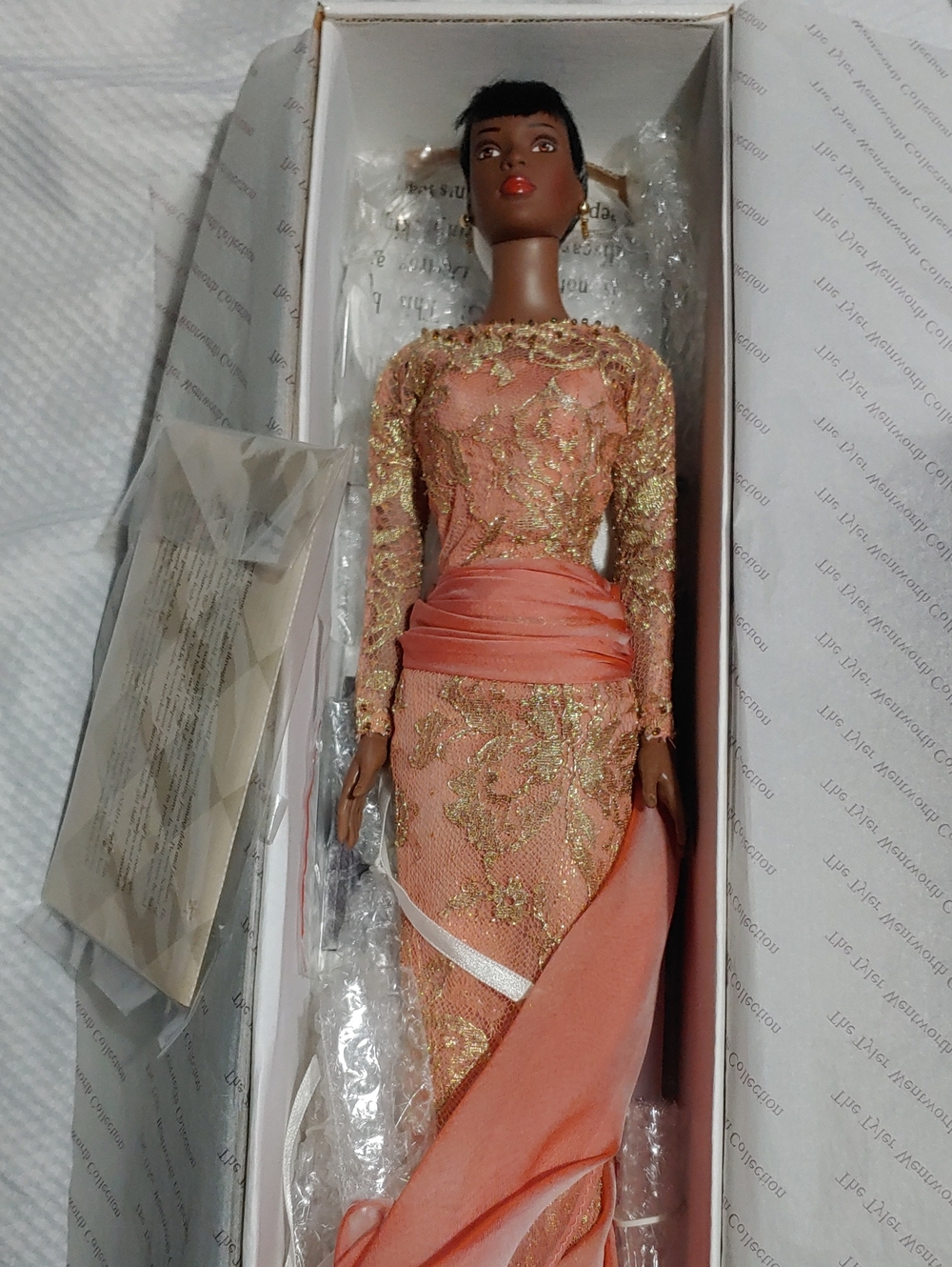 COVER GIRL Esme 16" Tonner Fashion Doll  Evening Doll Gown